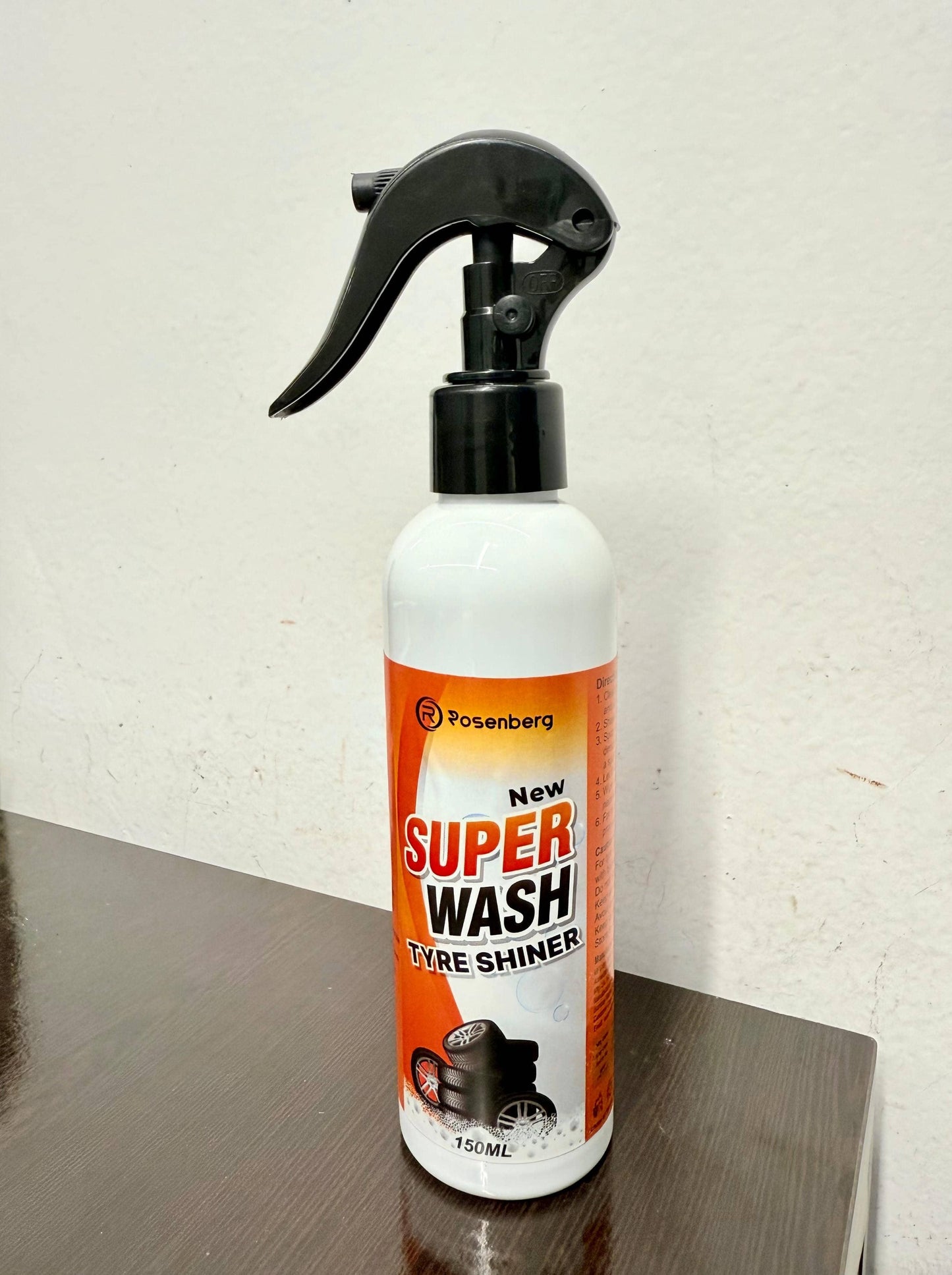 New Super Wash Tyre Shiner 300 ml Pack of 2