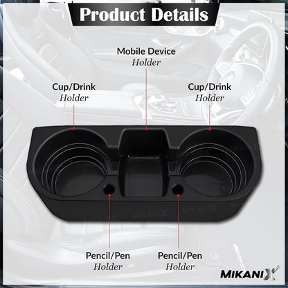 Multifunctional Car Cup Holder & Mobile Device Organizer