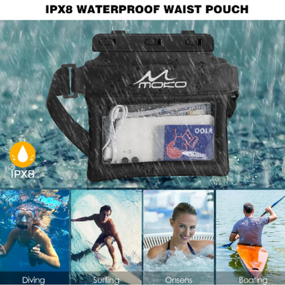 Waterproof Floating Phone Pouch Dry Bag for Water Sports-3